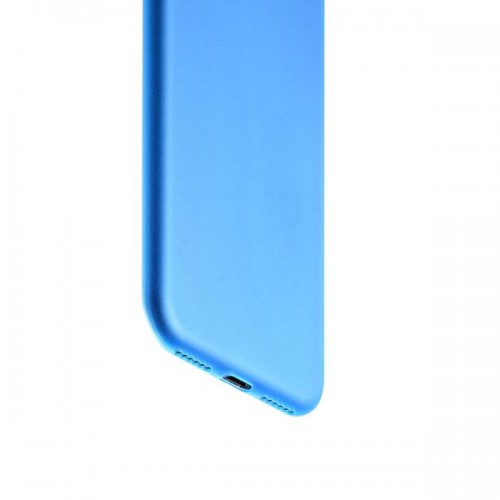 Супертонкая накладка для Apple iPhone 8 и 7 - Голубая матовая