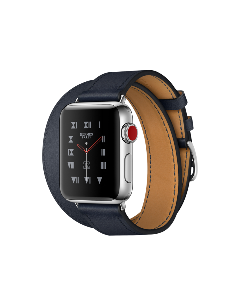 Apple Watch Hermes 38mm Indigo Swift 