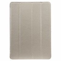 Кожаный чехол для iPad Air Melkco Premium белый