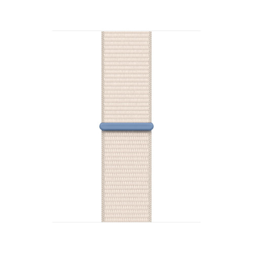 Apple Watch Series 9 41mm, Silver Aluminum Case with Sport Loop - Starlight
