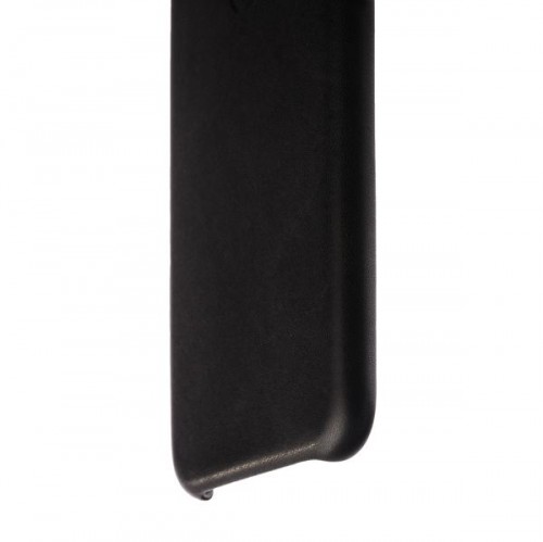 Кожаная чехол-накладка Leather для iPhone 8 и 7 - Черный