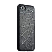 Силиконовый чехол Star Diamond для iPhone 8 и 7 - Черный