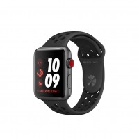 Apple Watch Series 4 Nike 44 мм алюминий "серый космос", черный антрацитовый спортивный ремешок