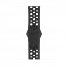 Apple Watch Series 4 Nike 44 мм алюминий "серый космос", черный антрацитовый спортивный ремешок