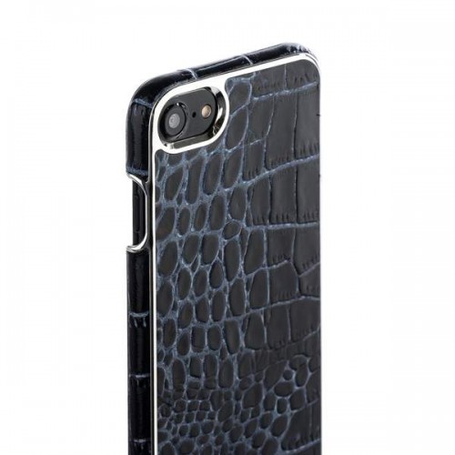 Накладка кожаная XOOMZ для iPhone 8 и 7 - Черная