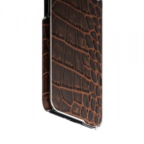 Накладка кожаная XOOMZ для iPhone 8 и 7 - Коричневая