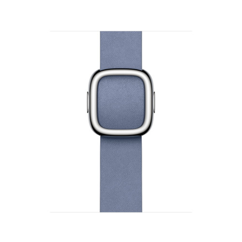 Apple Watch Series 9 41mm, Silver Stainless Steel Case with Modern Buckle - Lavender Blue
