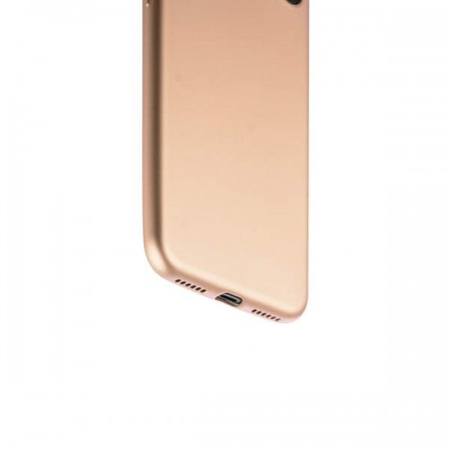 Силиконовая чехол-накладка J-case Delicate - для iPhone X - Золотистый