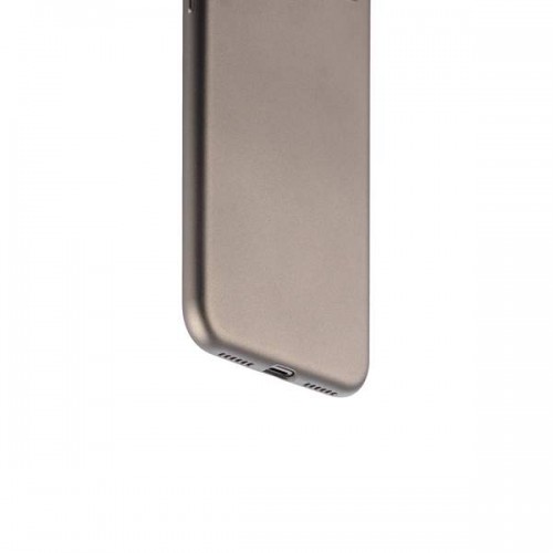 Силиконовая чехол-накладка J-case Delicate - для iPhone X - Графитовый