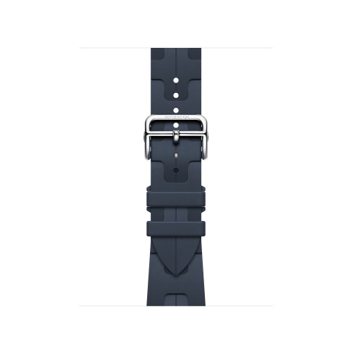 Ремешок Hermes для Apple Watch 41mm Kilim Single Tour - Темно-синий (Navy)