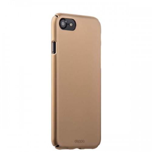 Пластиковая чехол-накладка Deppa Air для iPhone 8 и 7 - Золотистый
