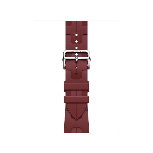 Ремешок Hermes для Apple Watch 41mm Kilim Single Tour - Красный (Rouge Н)