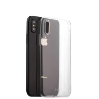 Силиконовая чехол-накладка J-case Premium - для iPhone X - Прозрачный