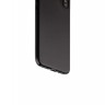 Силиконовая чехол-накладка J-case Shiny Glazed для iPhone X - Черный
