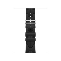 Ремешок Hermes для Apple Watch 41mm Kilim Single Tour - Черный (Noir)