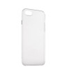 Силиконовая накладка Utra-thin для iPhone 8 и 7 - прозрачная (кнопки серебристые)