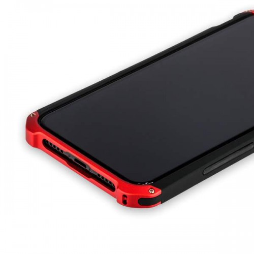 Чехол-накладка Element для Apple iPhone X - Черный с красным ободком
