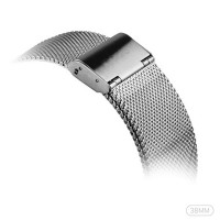 Ремешок iBacks из нержавеющей стали для Apple Watch 38mm Серебристый
