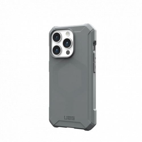 Защитный чехол Uag Essential Armor для iPhone 15 Pro с MagSafe - Серебро (Silver)