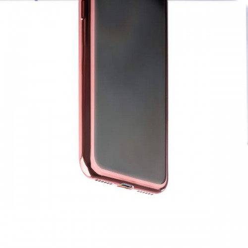 Силиконовая чехол-накладка Deppa Gel для iPhone 8 и 7 - Розовый глянец