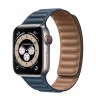 Apple Watch Edition Series 6 Titanium 40mm, кожаный ремешок "балтийский синий"