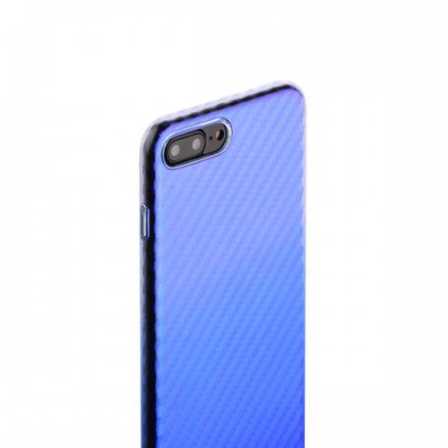 Силиконовая чехол-накладка J-case Colorful Fashion для iPhone 8 Plus и 7 Plus - Голубой оттенок