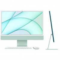 Apple iMac 24" (2021, M1, 8 ГБ, 256 ГБ SSD, 8-ядер CPU, 8-ядер GPU), зеленый, MGPH3RU/A