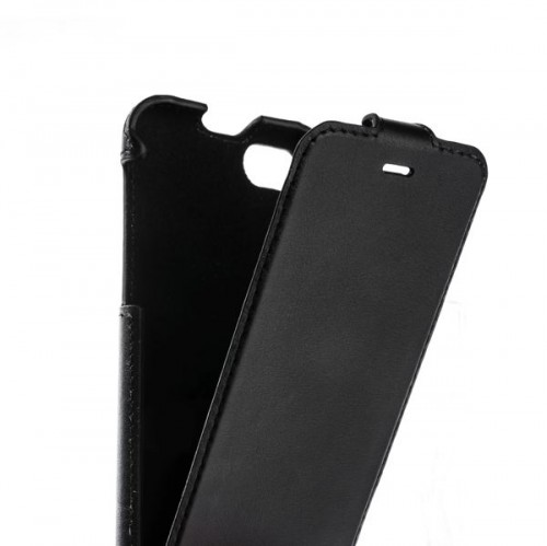 Кожаный чехол Valenta для iPhone 8 и 7 Flip Luxe - Черный