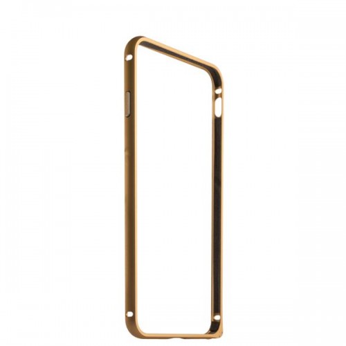 Металлический бампер Fashion для iPhone 8 Plus и 7 Plus - Золотистый