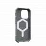 Защитный чехол Uag Essential Armor для iPhone 15 Pro Max с MagSafe - Серебро (Silver)