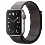 Apple Watch Edition Series 5 Titanium, 44 мм Cellular + GPS, серый браслет