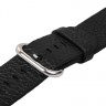 Ремешок кожаный для Apple Watch 38мм W1 Band for Premier (Черный)