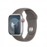 Спортивный ремешок для Apple Watch 41mm Sport Band (S/M) - Серый (Clay)