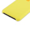 Силиконовая чехол-накладка Apple Silicone для iPhone X - Желтый №4