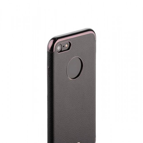 Силиконовая чехол-накладка J-case Jack Series для iPhone 7 и 8 - Черный