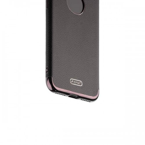 Силиконовая чехол-накладка J-case Jack Series для iPhone 7 и 8 - Черный