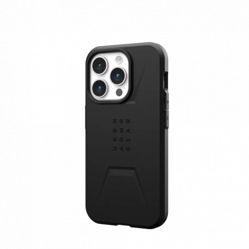 Защитный чехол Uag Civilian для iPhone 15 Pro Max с MagSafe - Черный (Black)