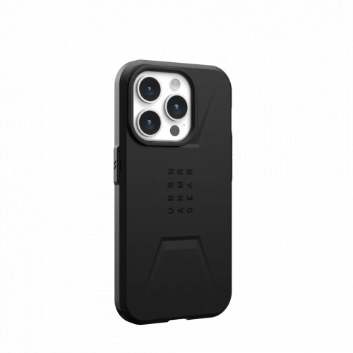 Защитный чехол Uag Civilian для iPhone 15 Pro Max с MagSafe - Черный (Black)