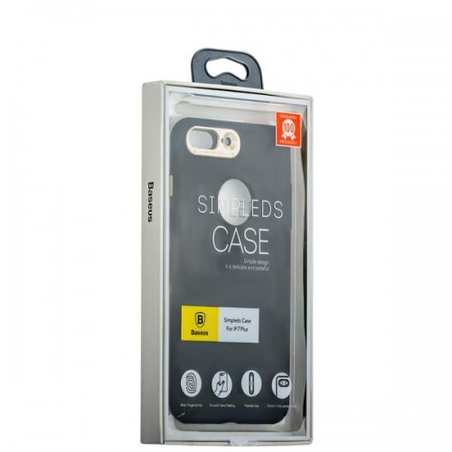 Накладка противоударная Baseus Simpleds для iPhone 8 Plus и 7 Plus - Черная