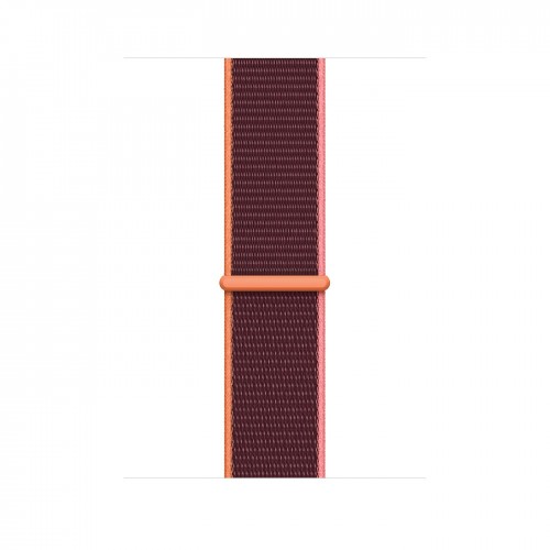 Apple Watch Edition Series 6 Titanium 44mm, спортивный браслет сливового цвета