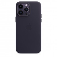 Кожаный чехол для iPhone 14 Pro Max с MagSafe - Чернила