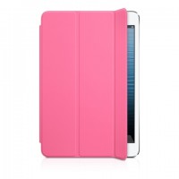 Чехол Apple для iPad mini Retina/ mini полиуретановый розовый - iPad mini Smart Cover - Polyurethane - Pink MD968