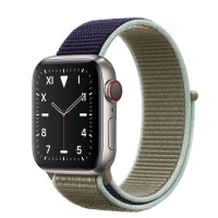 Apple Watch Edition Series 5 Titanium, 40 мм Cellular + GPS, браслет хаки