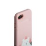 Набор iBacks Lady's Приветствие Медведя для iPhone 8 и 7 - Розовый