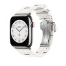 Ремешок Hermes для Apple Watch 45mm Kilim Single Tour - Белый (Blanc)