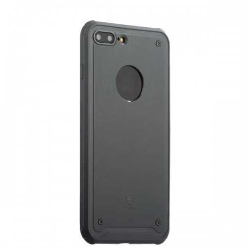 Накладка силиконовая Baseus Shield для iPhone 8 Plus и 7 Plus - Серая