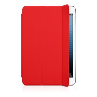 Чехол Apple для iPad mini Retina/ mini полиуретановый красный - iPad mini Smart Cover - Polyurethane - (PRODUCT) RED MD828