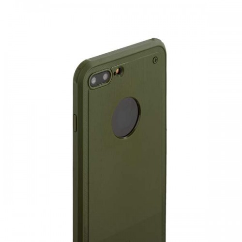 Накладка силиконовая Baseus Shield для iPhone 8 Plus и 7 Plus - Зеленая