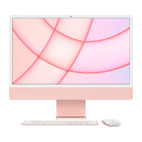 Apple iMac 24" (2021, M1, 8 ГБ, 2 ТБ SSD, 8-ядер CPU, 8-ядер GPU), розовый