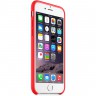 Силиконовый чехол для iPhone 6 красный